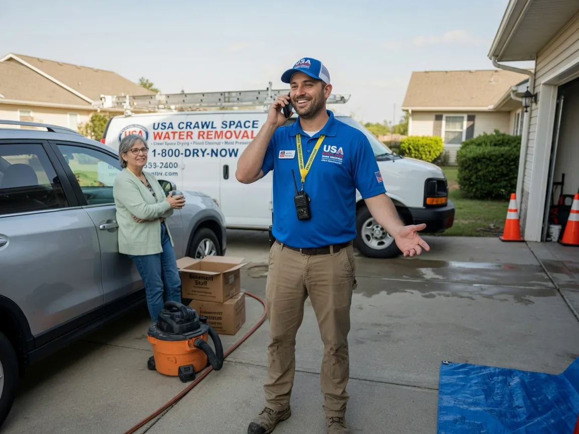 Crawl Space Water Removal Bono, AR FAQs